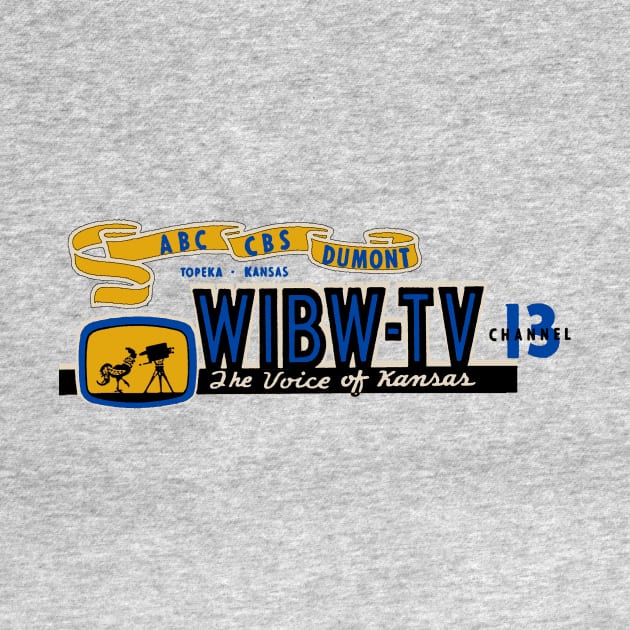 WIBW Channel 13 c. 1952 by TopCityMotherland